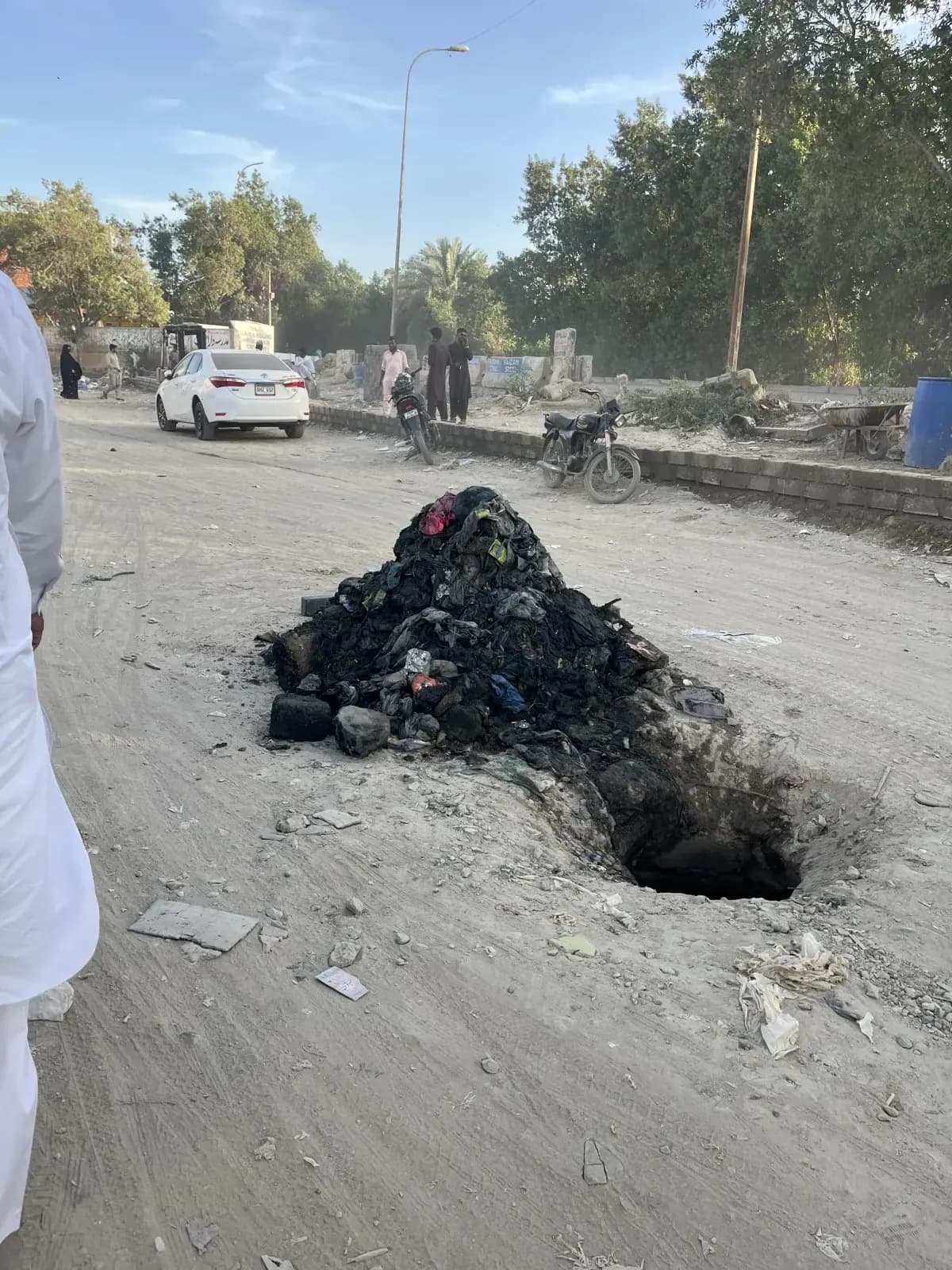 Kachra Kundi / Garbage Dump Area