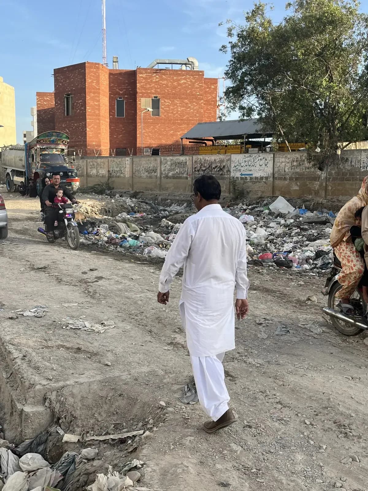 Kachra Kundi / Garbage Dump Area